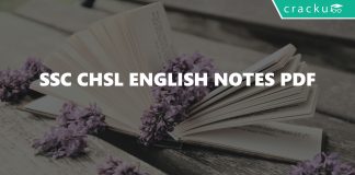 SSC CHSL English Notes PDF