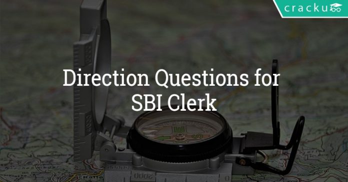Direction Questions for SBI Clerk