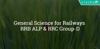 General Science for railways RRB ALP and RRC group D