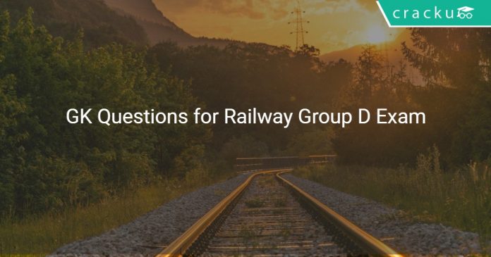 GK Questions for Railway Group D Exam