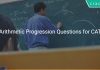 Arithmetic Progression Questions for CAT