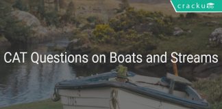 CAT Questions on Boats and Streams