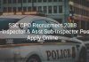 SSC CPO Recruitment 2018 – 1223 SI & ASI Posts – Apply Online