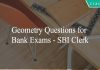 Geometry Questions for Bank Exams - SBI Clerk