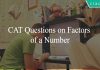 CAT Questions on Factors of a Number
