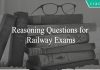 Reasoning Questions for Railway Exams