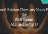 general science chemistry notes pdf