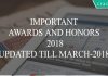 important awards and honors pdf