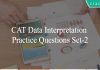 CAT Data Interpretation Practice Questions Set-2
