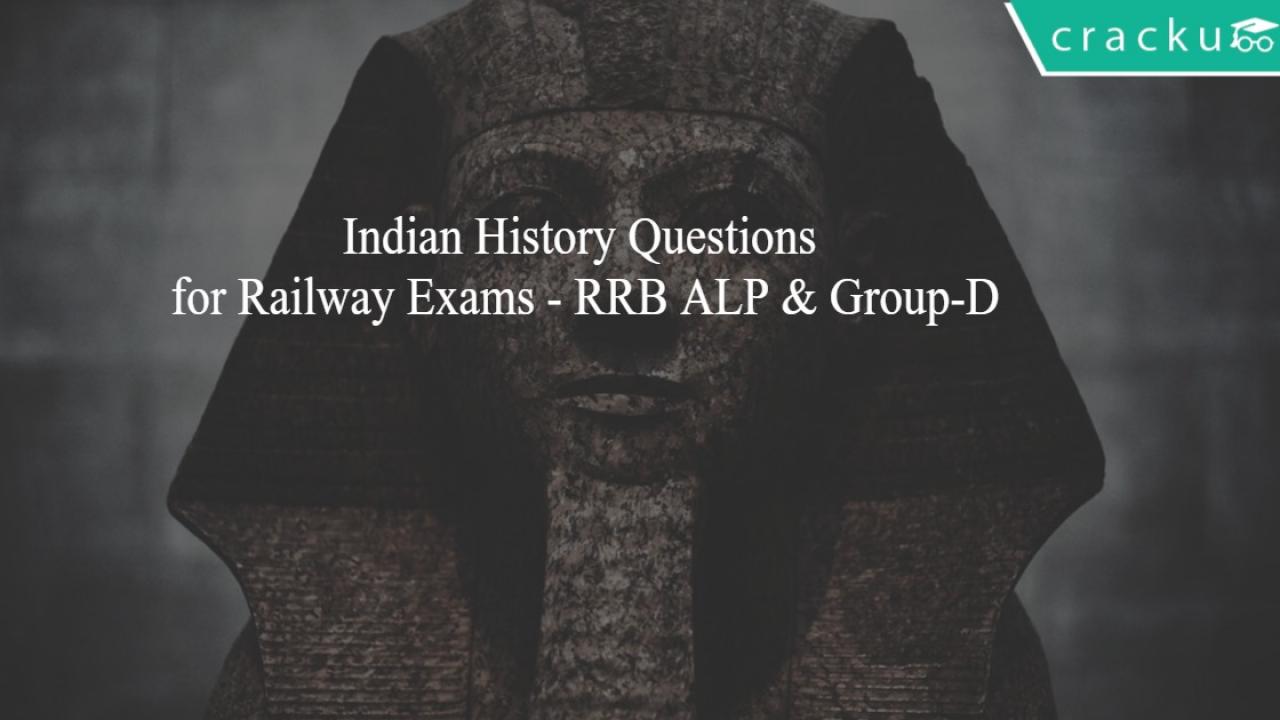 history questions for railway exam