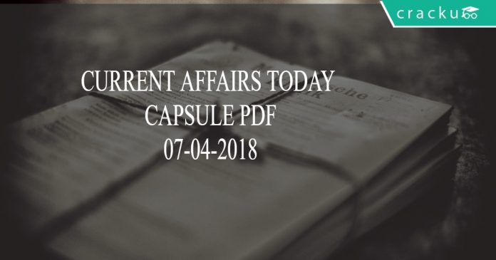 current affairs today capsule pdf
