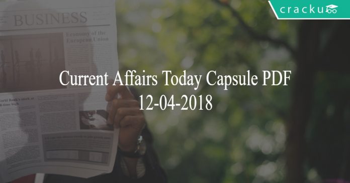 current affairs today capsule pdf