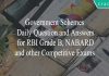 govt schemes quiz for rbi grade b