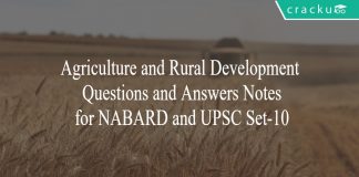 agri and rural development notes for nabard set 10