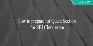How to prepare for quantitative aptitude for SBI Clerk exam