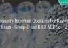 Chemistry Important Questions For Railway Exam - Group-D and RRB ALP Set - 2