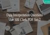 Data Interpretation Questions For SBI Clerk PDF Set-2