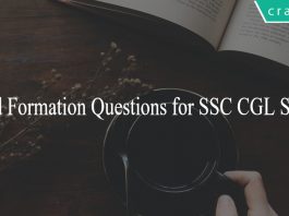 Word Formation Questions for SSC CGL Set - 2