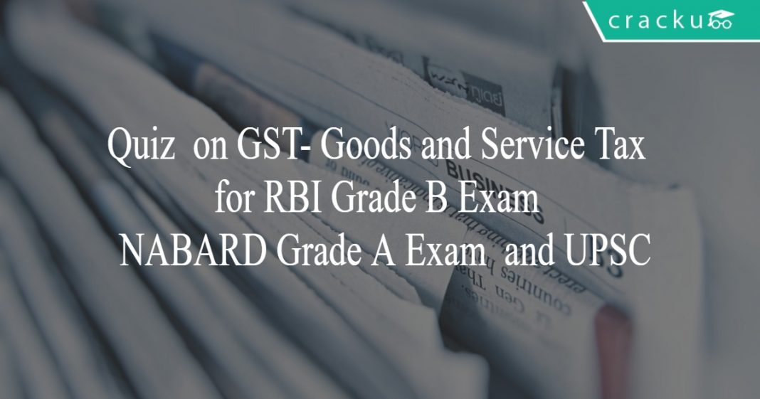 GST Questions and Answers Quiz PDF - MCQs on Goods and Services Tax in ...