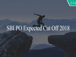 SBI PO Expected Cut Off 2018