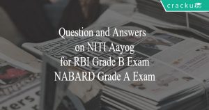 NITI Aayog Questions And Answers Quiz PDF (Current Affairs And Static ...