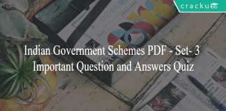 govt schemes quiz