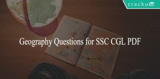 Geography Questions for SSC CGL PDF