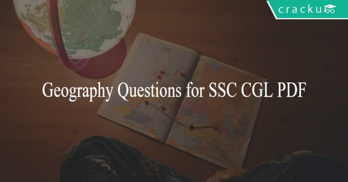 Geography Questions for SSC CGL PDF