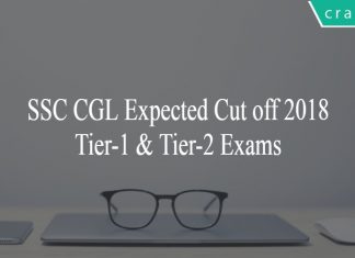 SSC CGL Expected Cut off 2018
