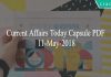 current affairs 11-may-2018