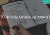 SBI PO Marketing Questions and Answers PDF