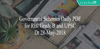 govt schemes daily pdf 28-05-2018