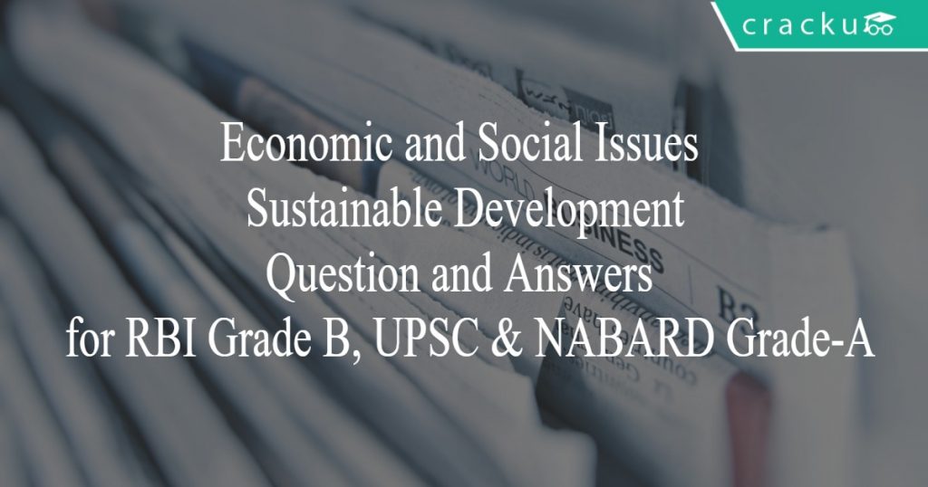 sustainable development essay upsc