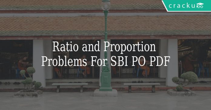 ratio and proportion problems for sbi po pdf