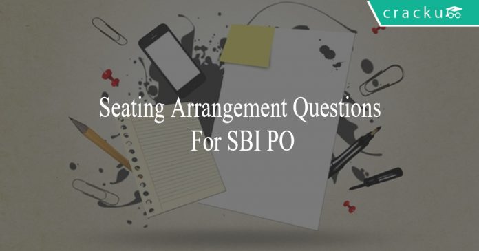 seating arrangement questions for sbi po