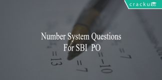 number system questions for sbi po