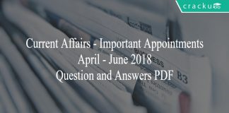 ca - important appointments pdf