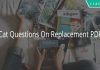 Cat Questions On Replacement PDF