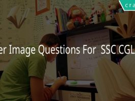 Water Image Questions For SSC CGL PDF