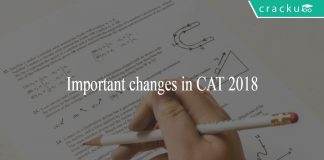 Important changes in CAT 2018