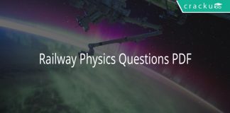 Railway Physics Questions PDF