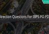 Direction Questions For IBPS PO PDF