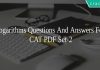 Logarithms Questions And Answers For CAT PDF Set-2