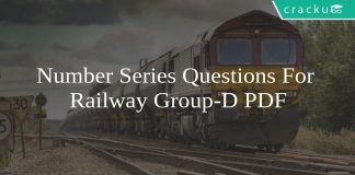 Number Series Questions For Railway Group-D PDF