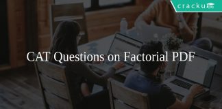 CAT Questions on Factorial PDF