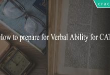 How to prepare for Verbal Ability for CAT ?