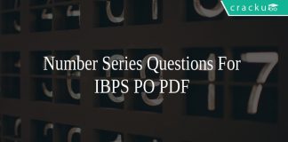 Number Series Questions For IBPS PO PDF