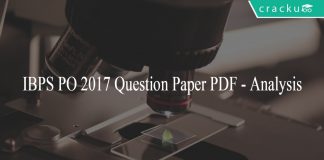 IBPS PO Question Paper PDF - Analysis