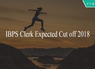 IBPS Clerk expected cut off 2018