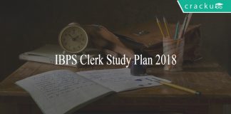 IBPS Clerk study plan 2018